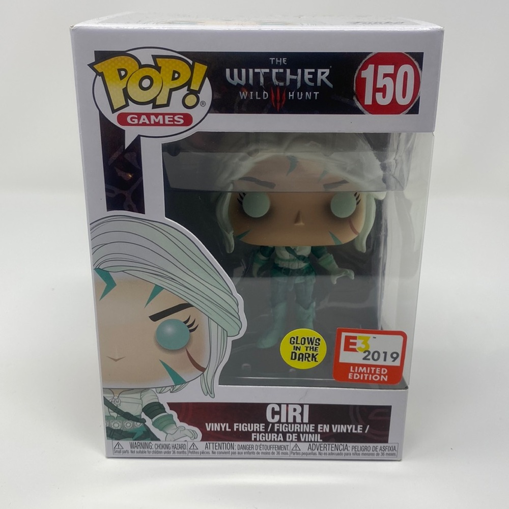 The Witcher Glow in the Dark Ciri Limited Edition Funko